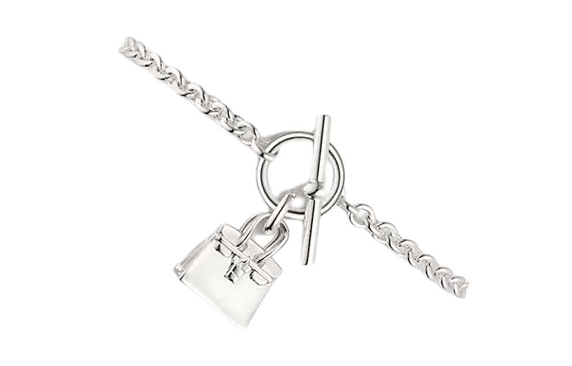 HERMES 925 Sterling Silver Bracelets Women's