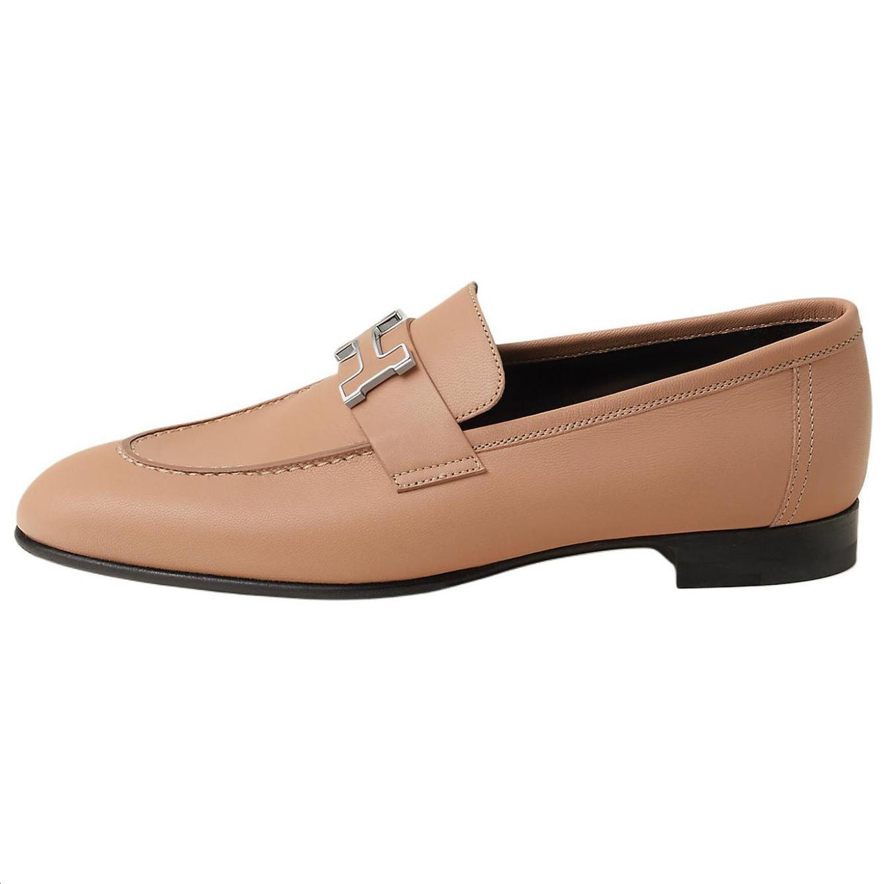 HERMES Paris Loafers Women's Beige