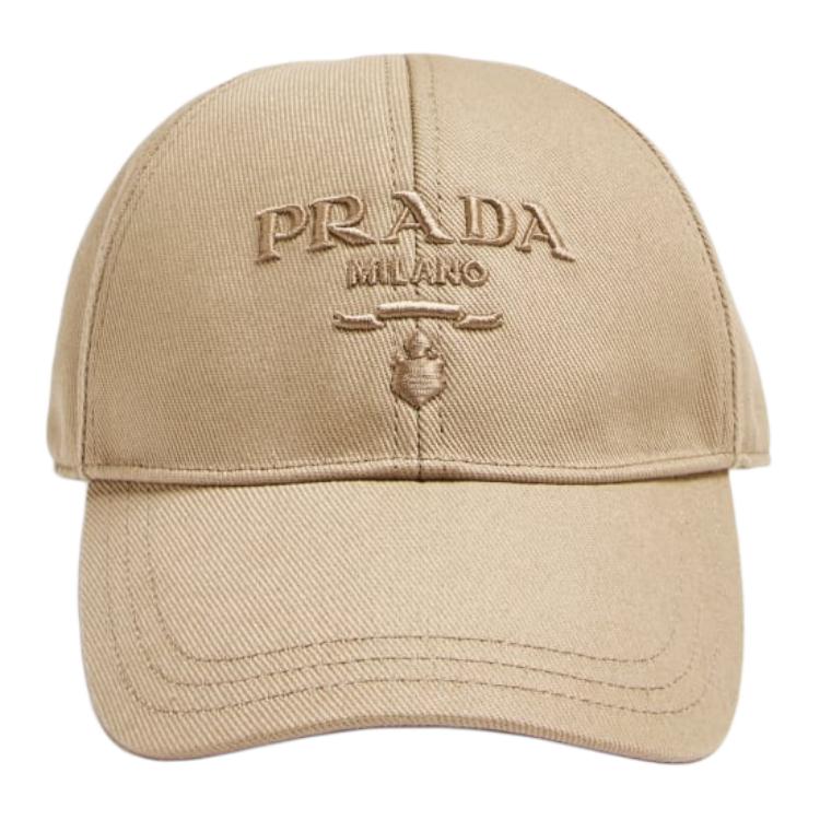 PRADA Logo Canva Baseball Cap