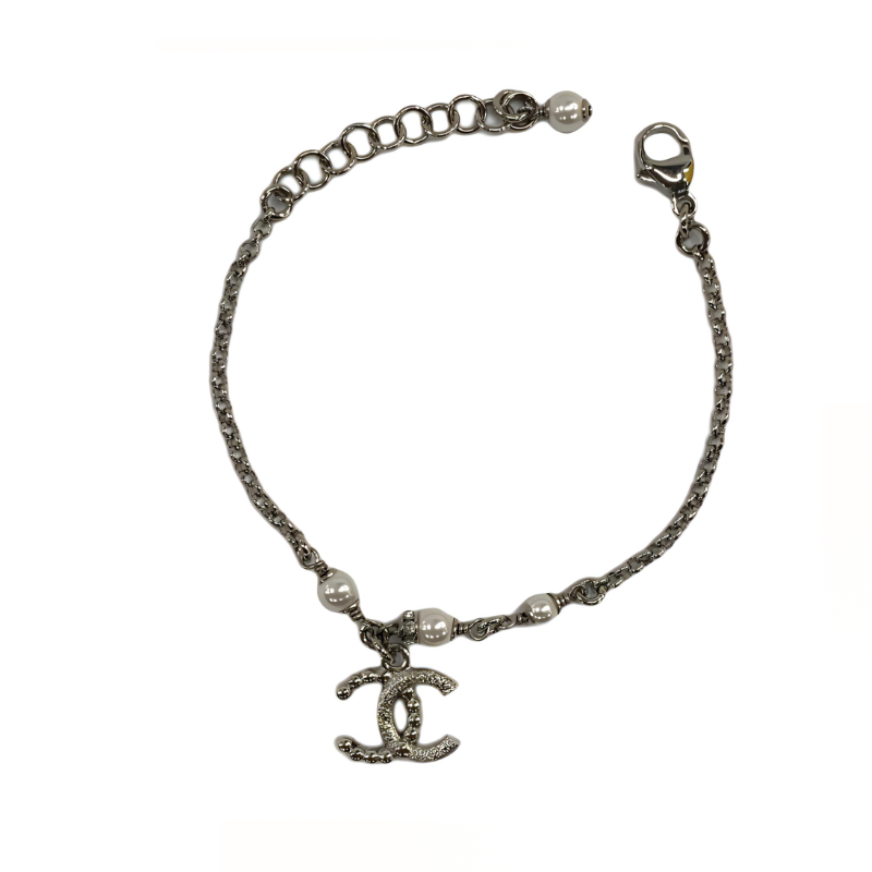 CHANEL Metal Bracelets Women's Silver