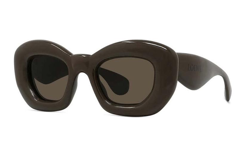 LOEWE - Cat Eye Sunglasses Men's Brown