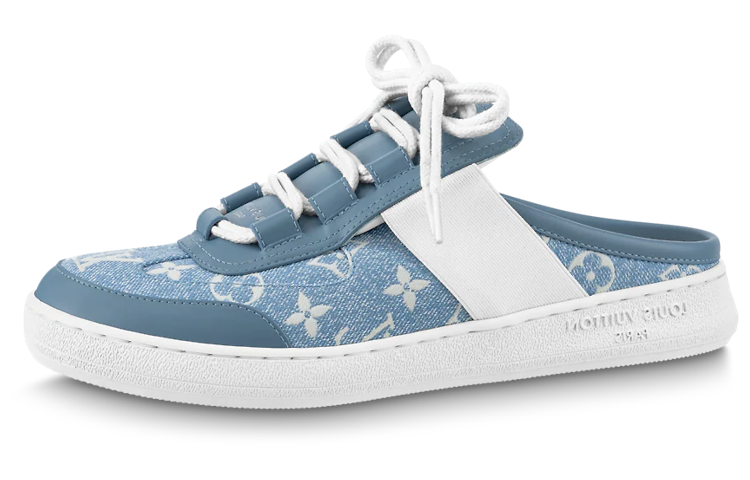 LOUIS VUITTON Lous Stylish Sandals Women's Blue