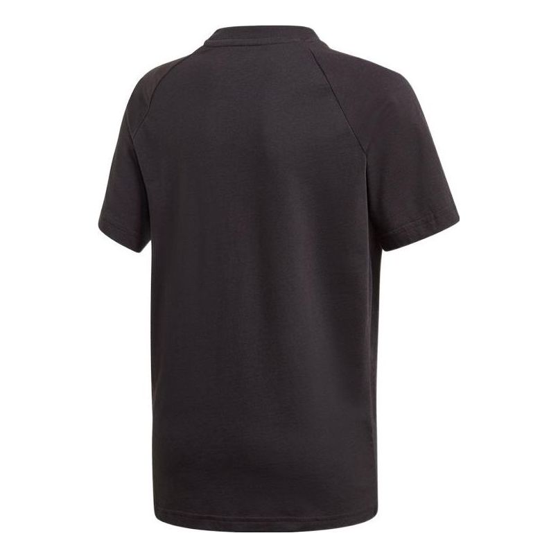 (GS) adidas adicolor Graphic T-Shirt 'Black White' GN7434