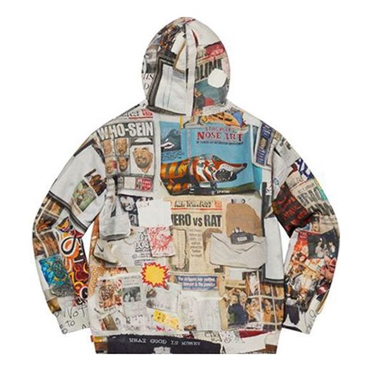 Supreme Dash's Wall Hooded Sweatshirt 'Multi-Color' SUP-SS21-747