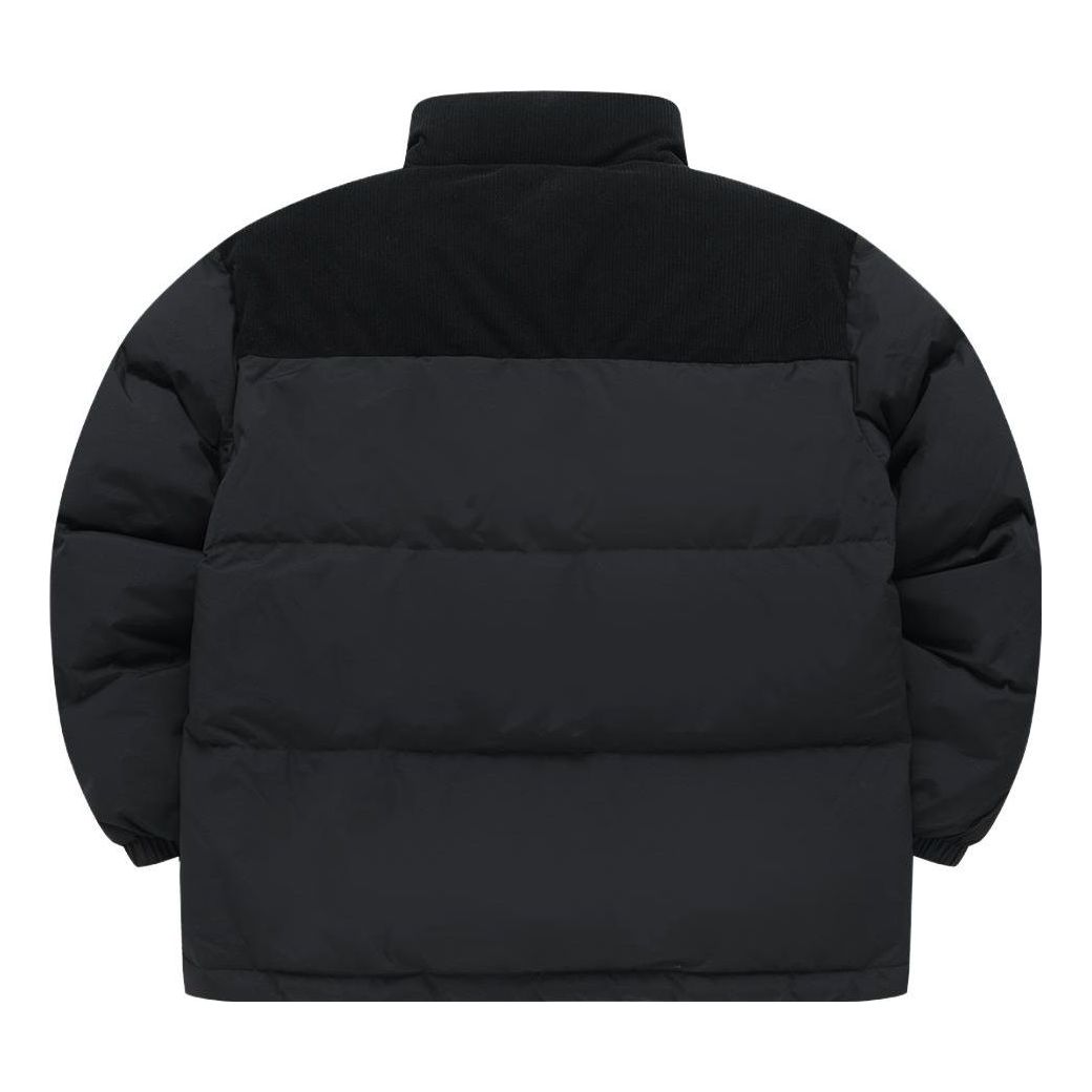 FILA FUSION Logo Down Jacket 'Black' T11M342902F-BK