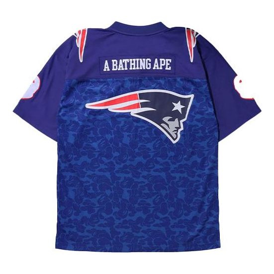BAPE x Mitchell & Ness NFL New England Patriots Legacy Jersey 1H73-109-908