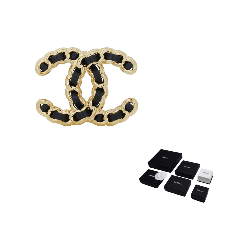 CHANEL - Brooches Women's Black