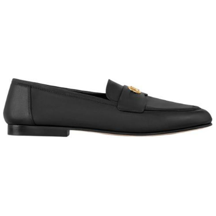 LOUIS VUITTON Soho Loafers Women's Black