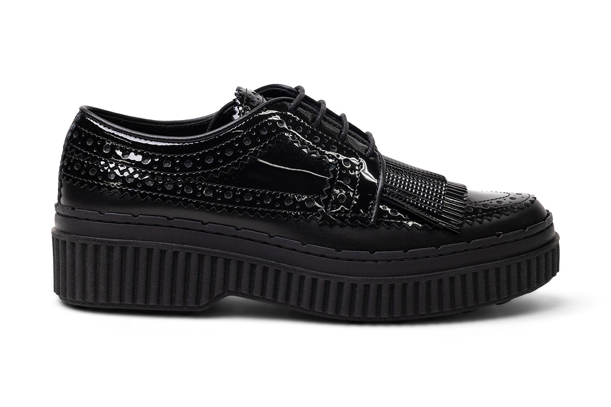 Tod's Fringed Flatform Brogues