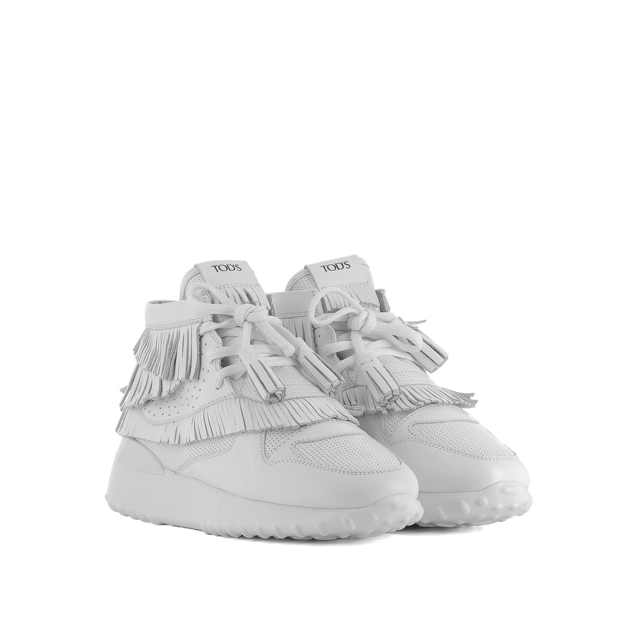 Tod's Flatform Hi-Top Sneakers