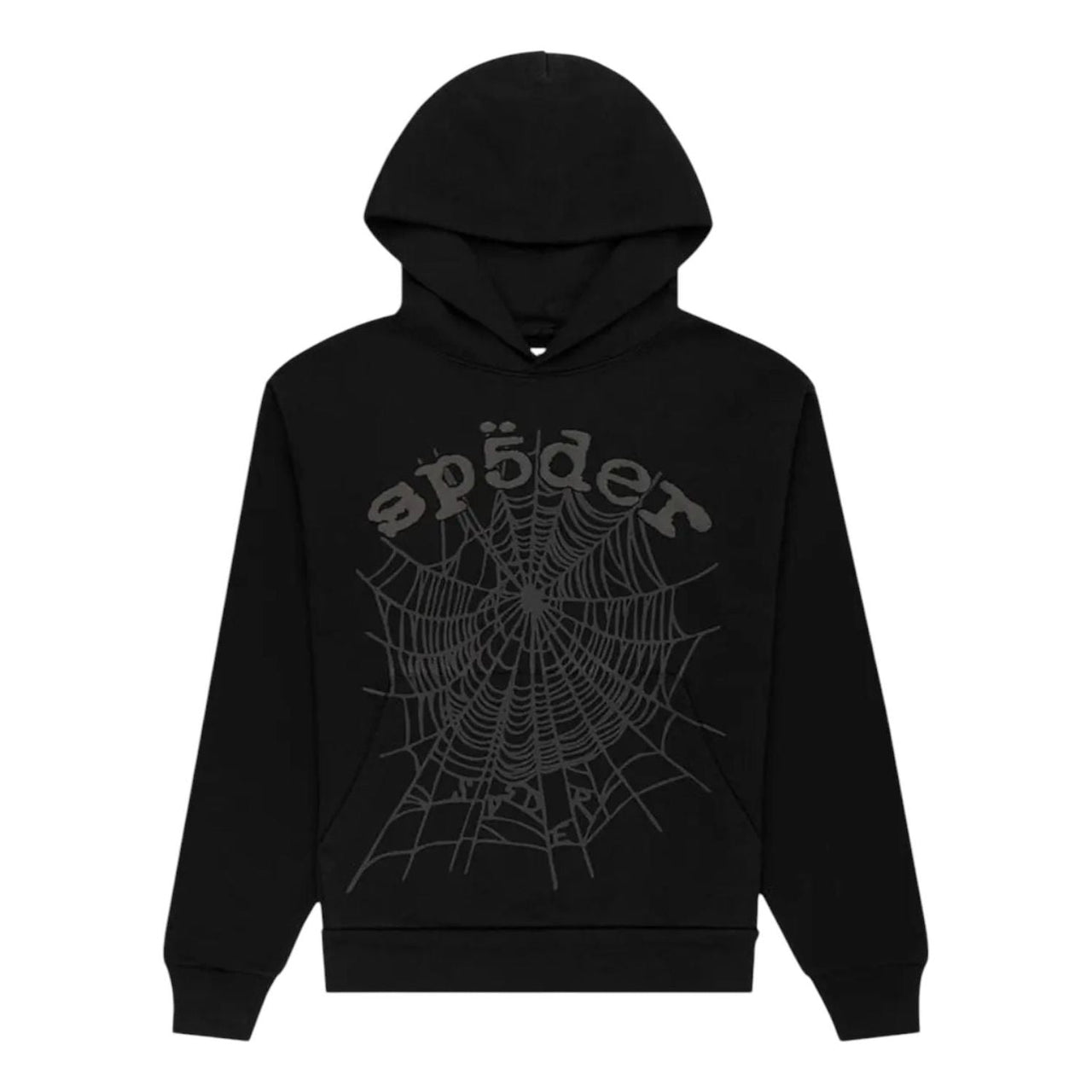 Sp5der Phantom Web Hoodie 'Black' ST015SS25BLK