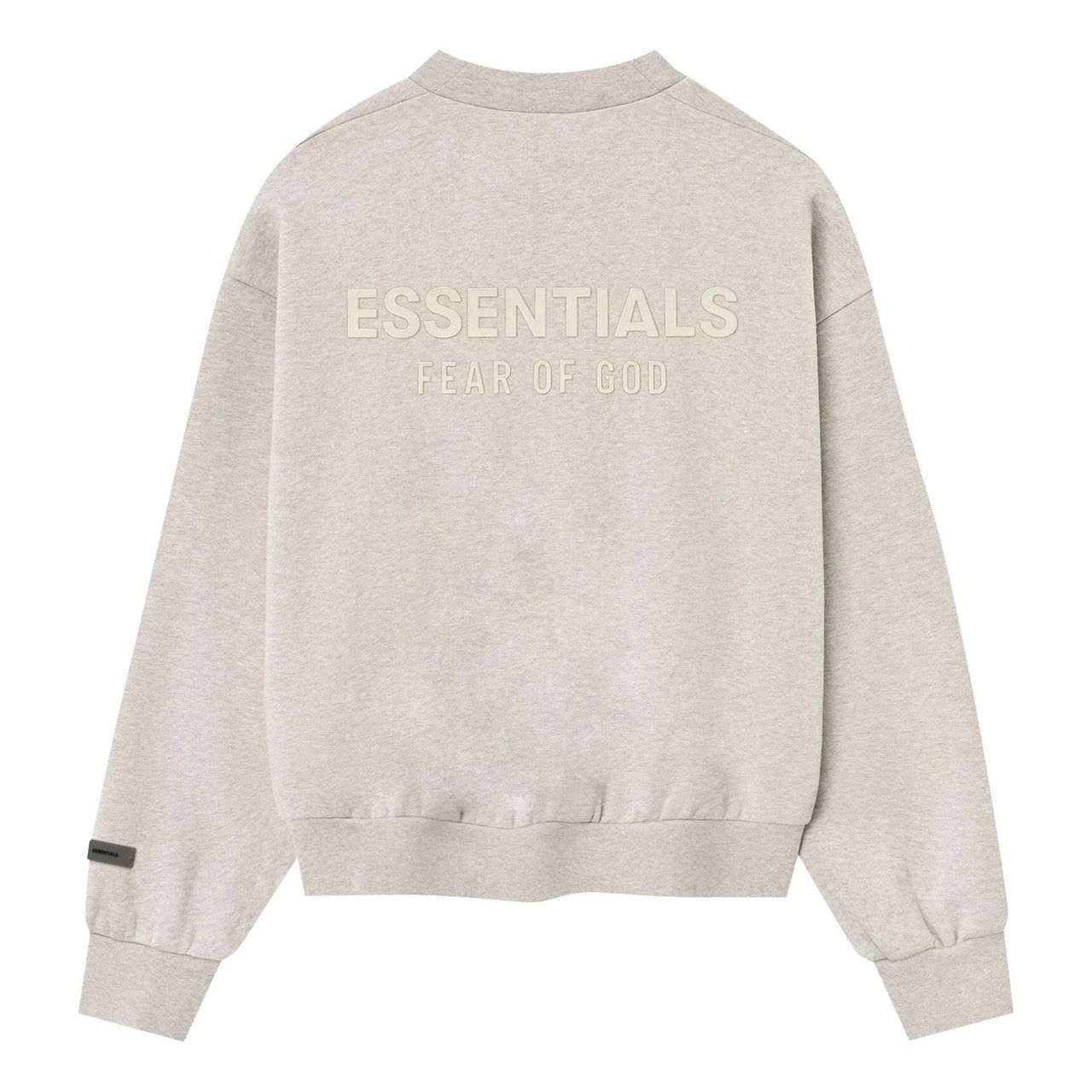 Fear of God Essentials Classic Fit Fleece Crewneck 'Heather Stone' 192SP252042F