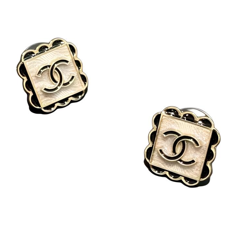 CHANEL - Stud Earrings Women's Pink