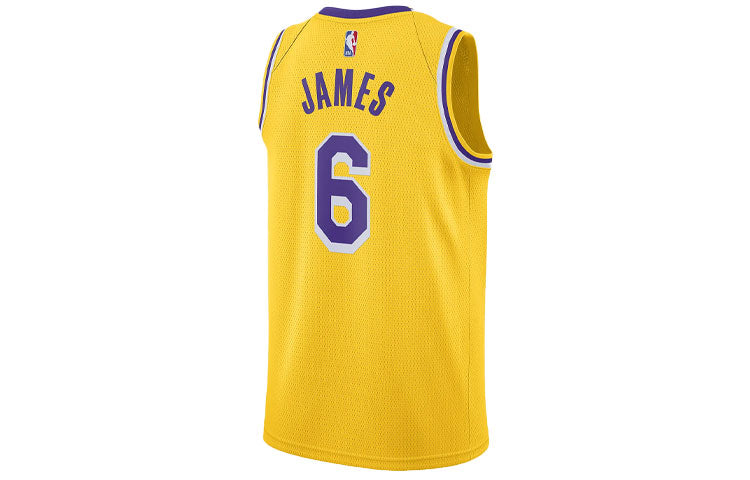 Nike x NBA LA Lakers Jerseys 'LeBron James 6' CW3669-738