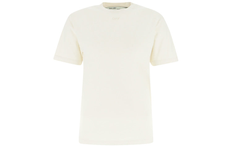 (WMNS) Off-White Arrows Sketch Short Sleeve Logo OWAA049E19F290960101