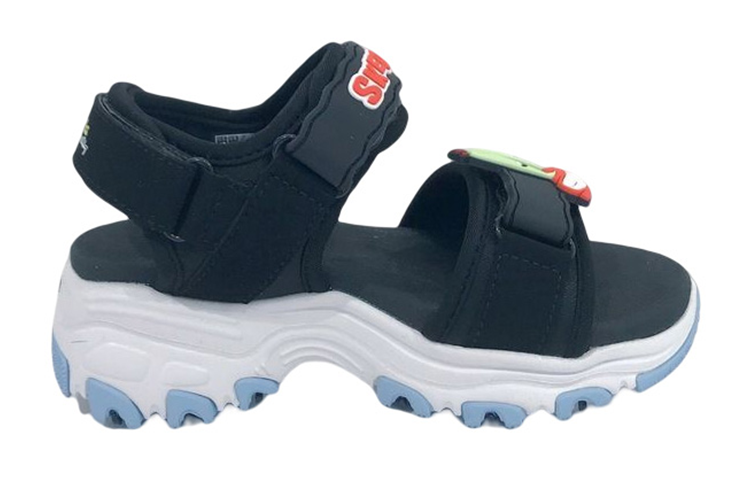 (GS) Skechers D'Lites 'Black' 317020L-BKRD