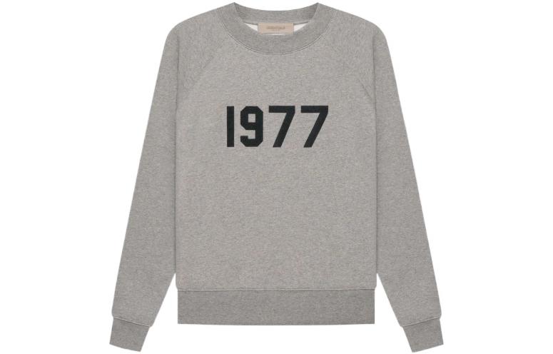 Fear of God Essentials SS22 Crewneck 1977 'Dark Oatmeal' FOG-SS22-389
