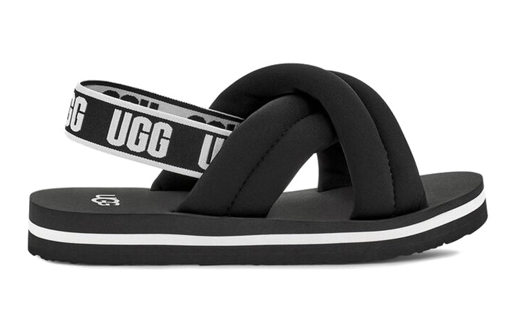 (PS) UGG Everlee Slide 'Black' 1124914K-BLK