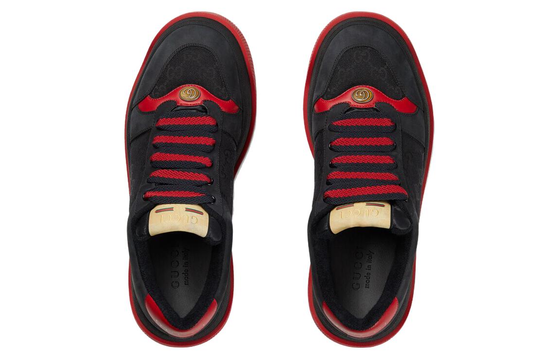 Gucci Screener Sneaker 'Black Red' 750048-FAB39-1058