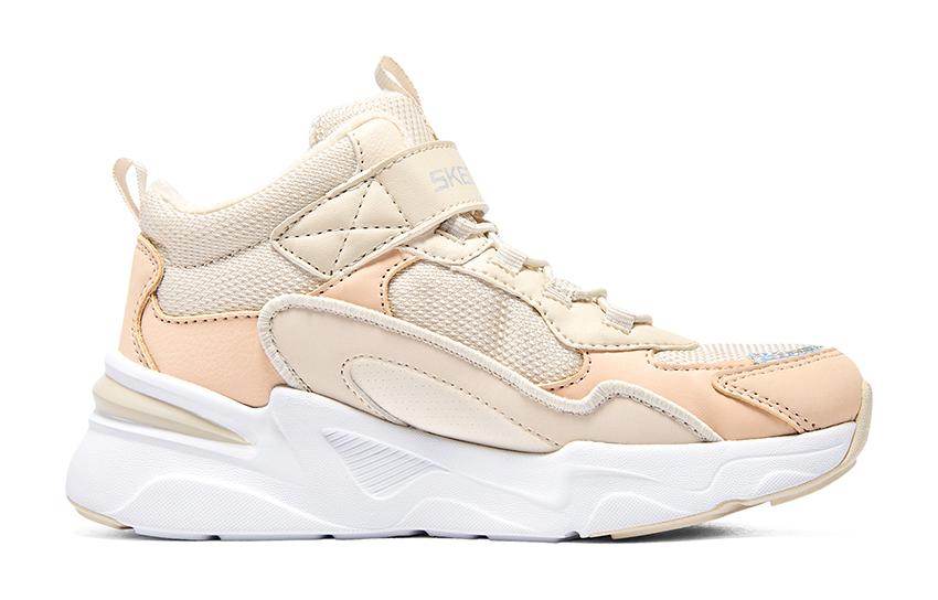 (GS) Skechers Bobs Bamina 'Beige Orange' 302583L-NAT