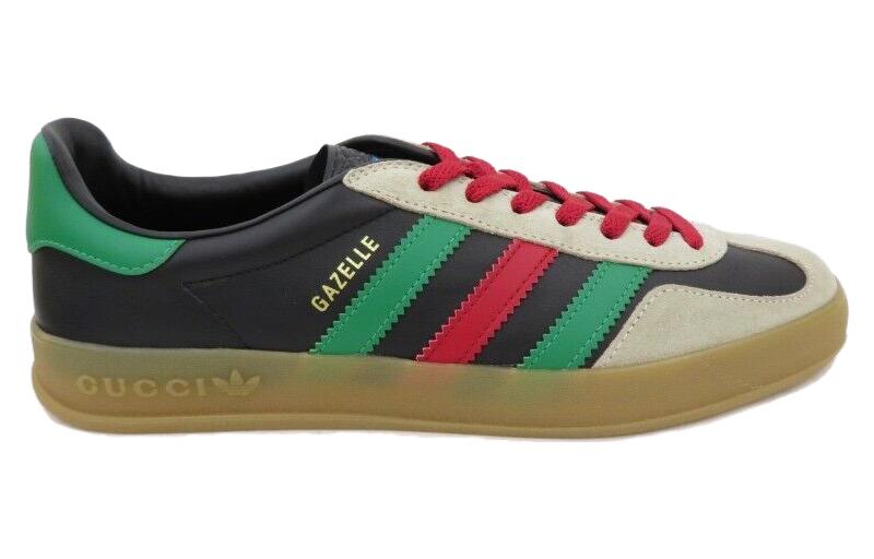 (WMNS) adidas x Gucci Gazelle 'Black Green Red' 726488-AAA43-9549