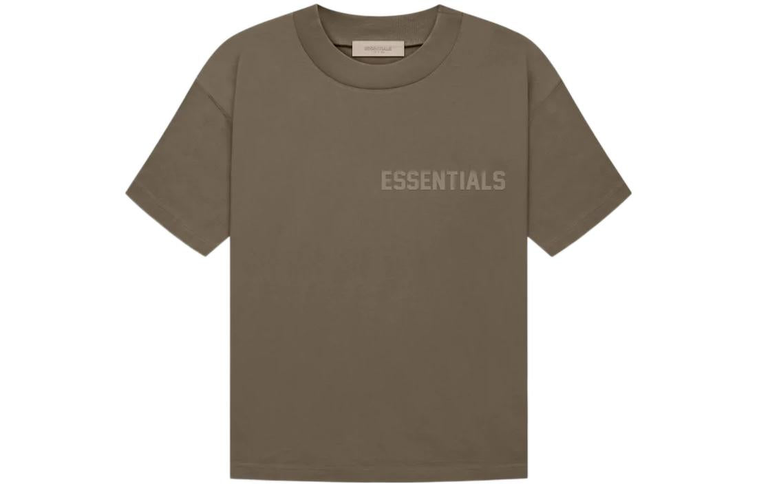 Fear of God Essentials FW22 Short Sleeve Tee 'Wood' FOG-FW22-720