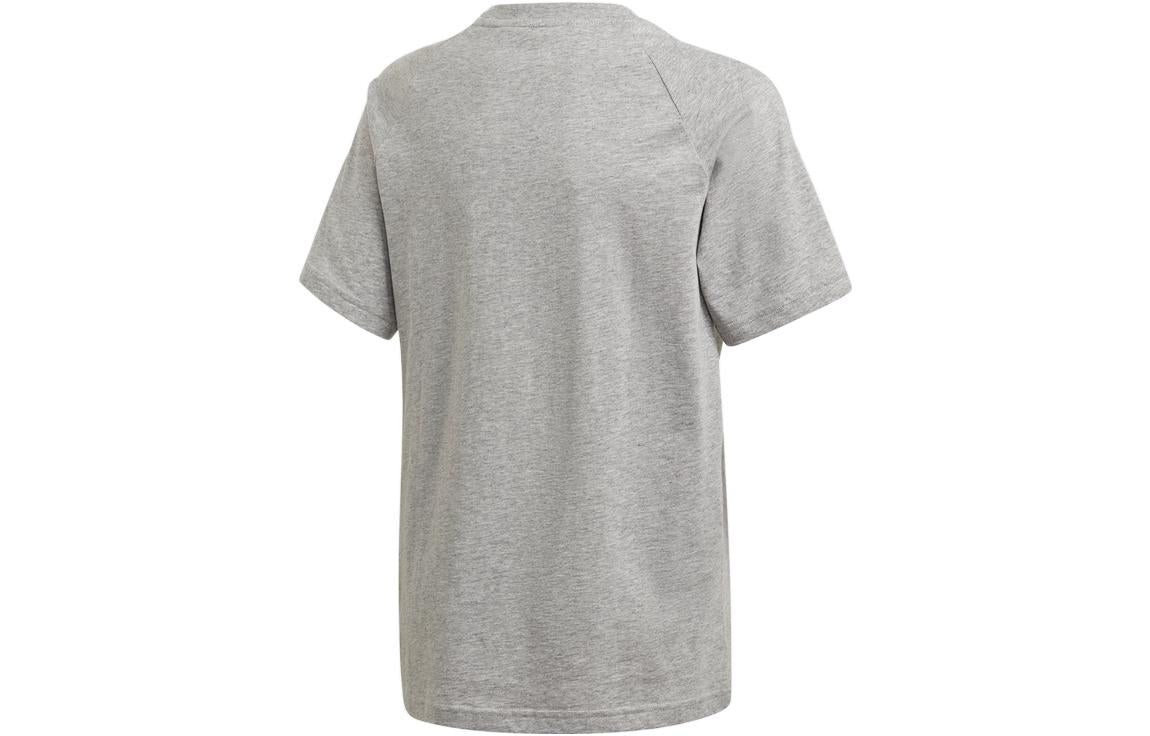 (GS) adidas Adicolor Graphic Tee 'Grey' GN7435