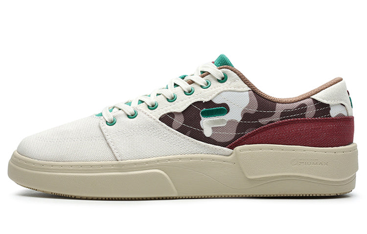 (WMNS) FILA FUSION Flip Skate Shoes 'White Red' T12W228211FGB