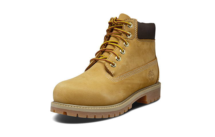 (GS) Timberland 6-Inch Premium Wide Fit Boot 'Wheat' 12709W