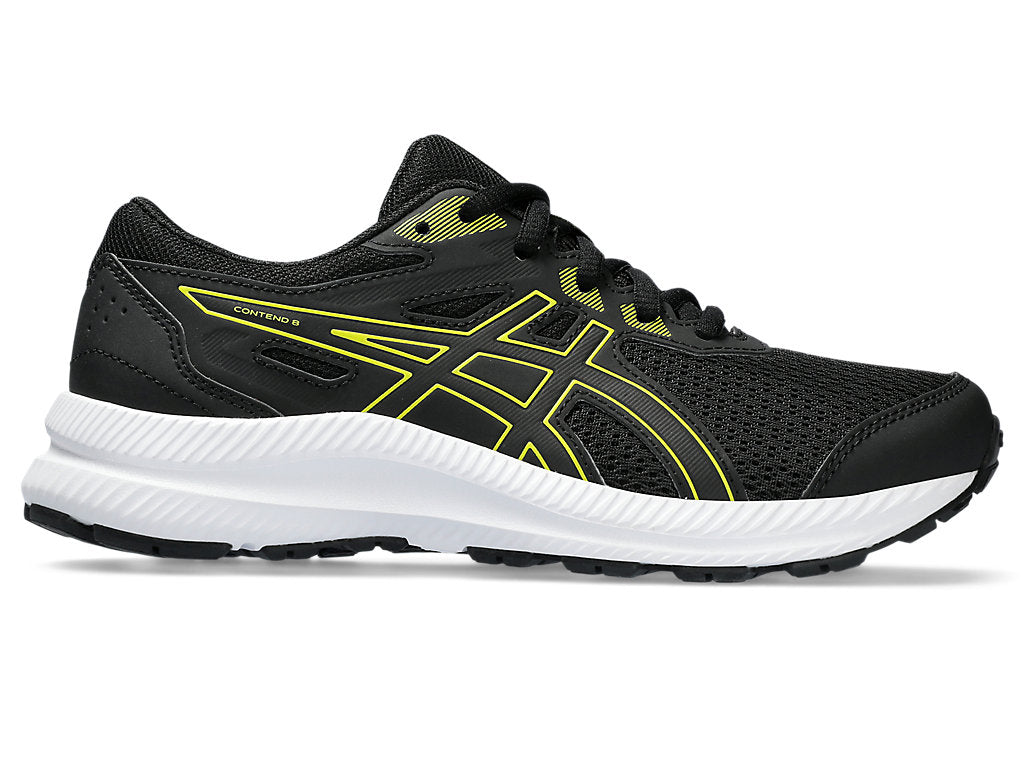 (GS) ASICS Contend 8 'Black Bright Yellow' 1014A259-009