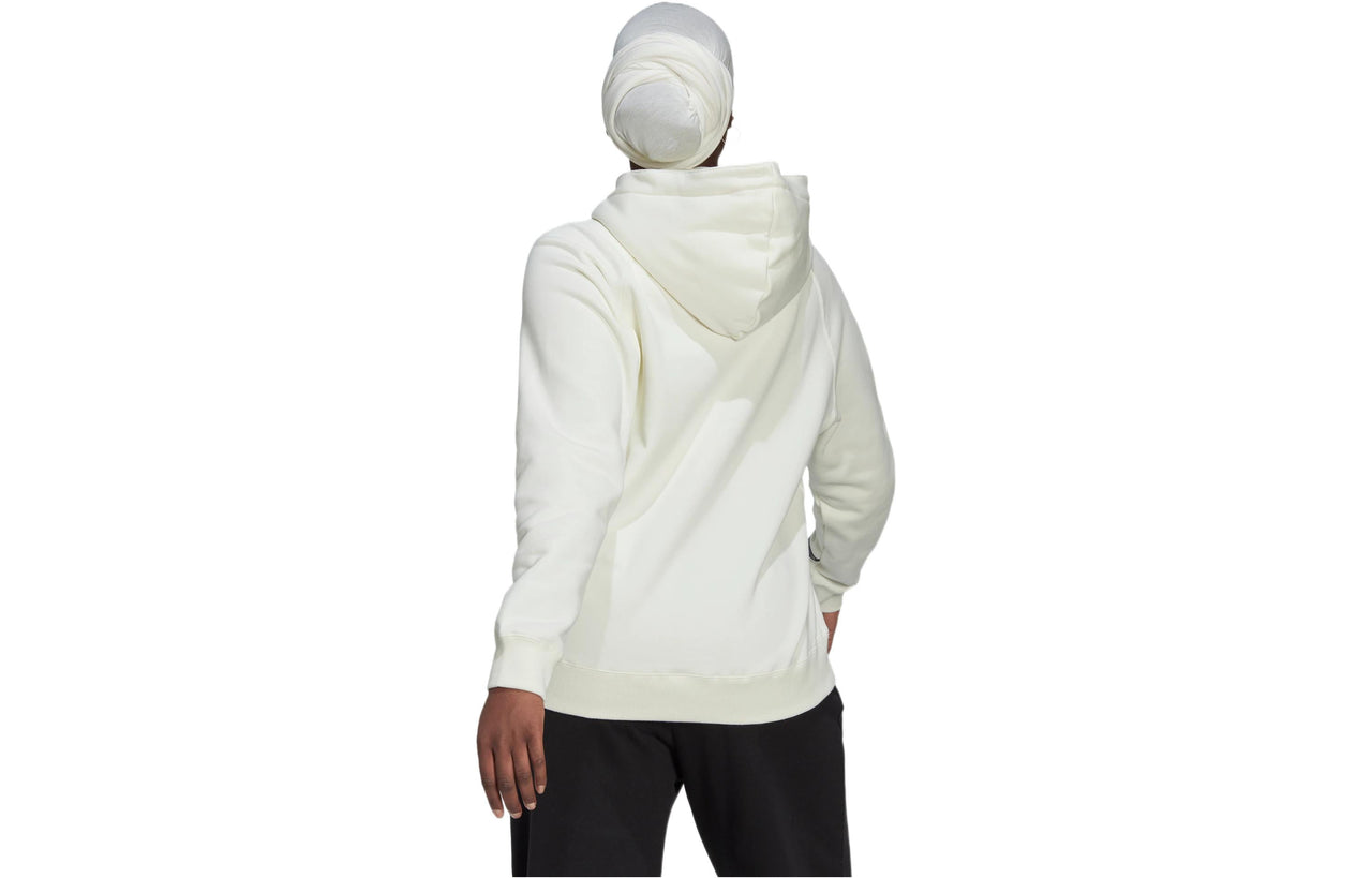 (WMNS) adidas Oversized Hoodie Sweatshirt 'White' HM2852