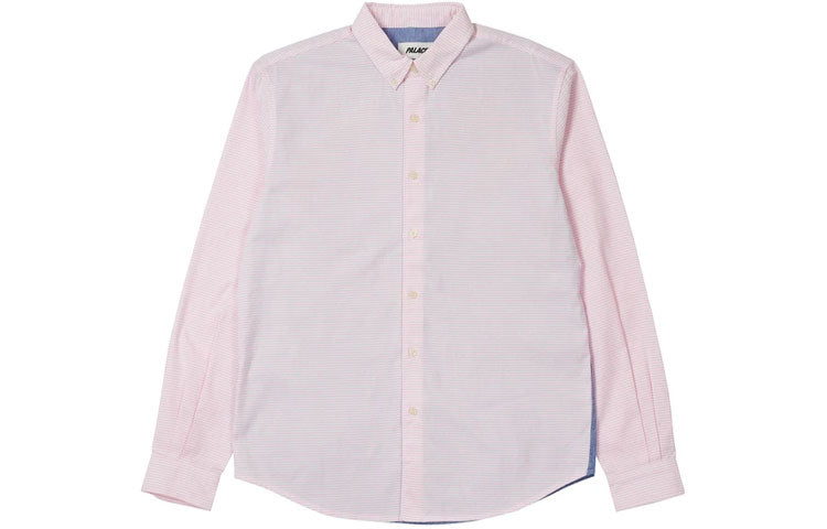 PALACE Back Pattern Long Sleeves Shirt Unisex Pink P20SHT027