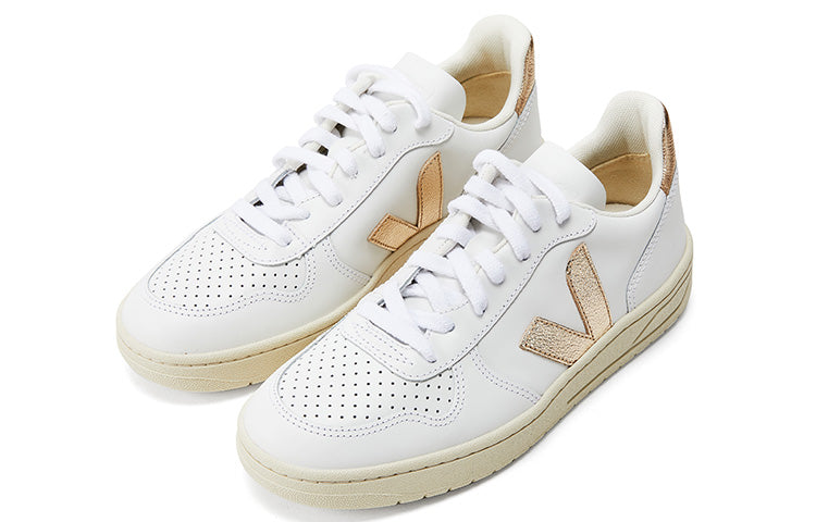 Veja V-10 Lace-Up 'White Gold' VX022490