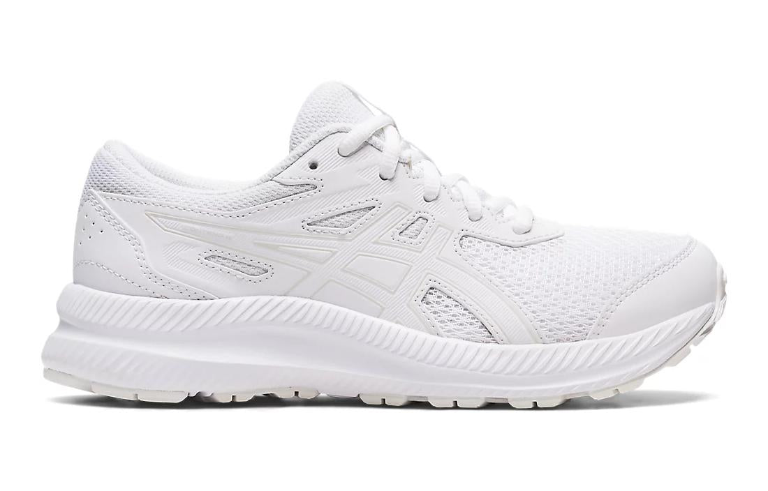 (GS) ASICS Contend 8 'Triple White' 1014A259-100
