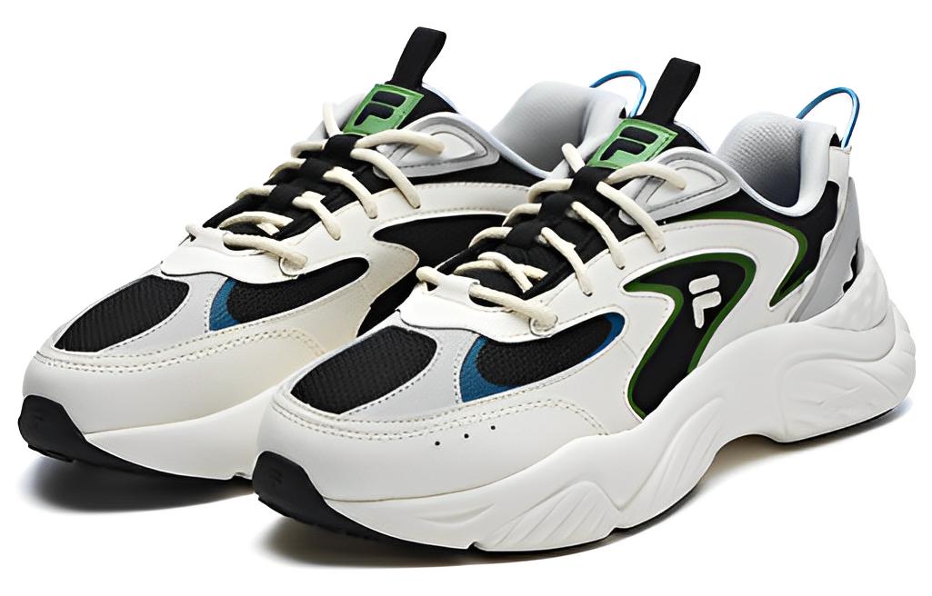 (WMNS) FILA FUSION Conch DX Sneakers 'White Black' T12M311111FGV