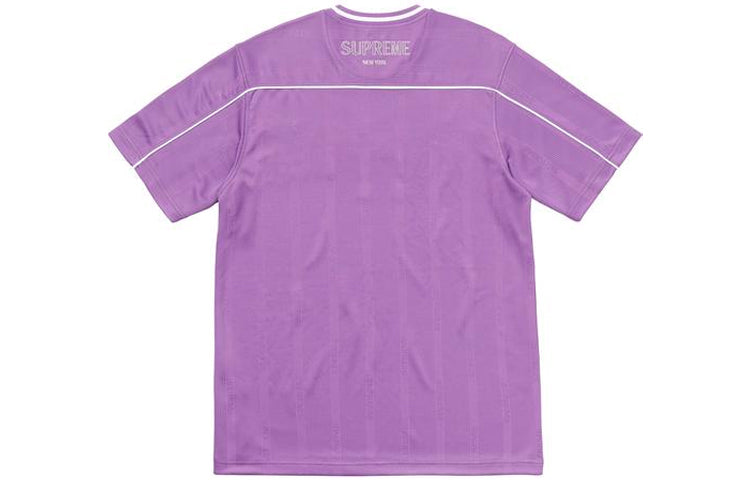 Supreme SS18 Dazzle Warm Up Top Light Purple Tee SUP-SS18-0026