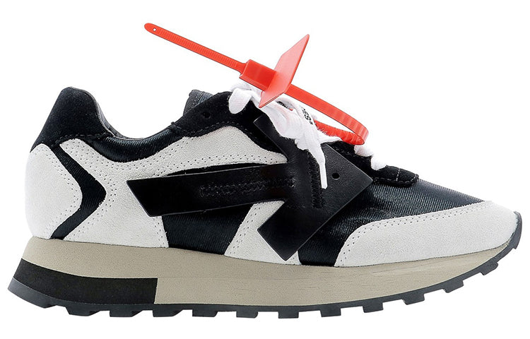 (WMNS) Off-White Arrows Black/White OWIA163E20LEA0010110
