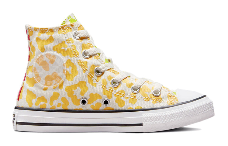 (GS) Converse Chuck Taylor All Star High 'Leopard Print' 672089F