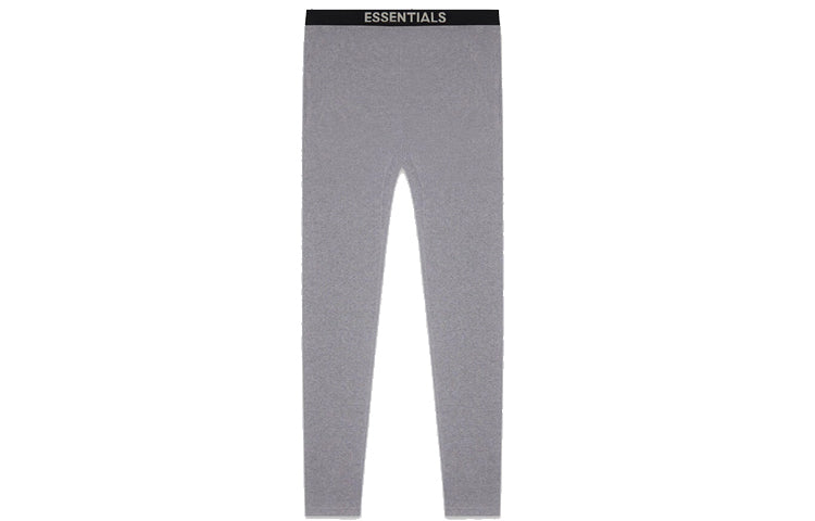 Fear of God Essentials FW20 Heather Thermal Pants 'Dark Grey' FOG-FW20-178