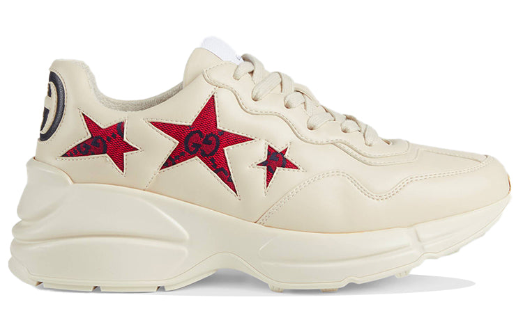 (WMNS) Gucci 520 Rhyton Star 'White Red' 664962-2SHC0-9560