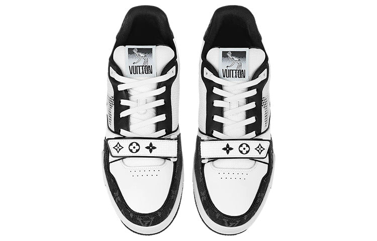 LOUIS VUITTON LV Trainer 'White Black Velcro' 1A9ZB0