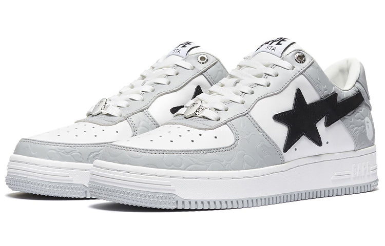 A BATHING APE Bape Sta 'Grey Black' 1H70-191-002-GREY