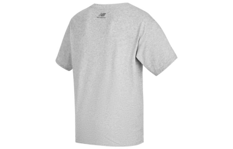 New Balance Logo T-Shirt 'Grey White' 5EC2U843-MGR