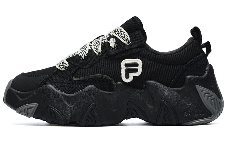 (WMNS) FILA FUSION Starfish Shoes 'Black Grey' T12W231303FBS