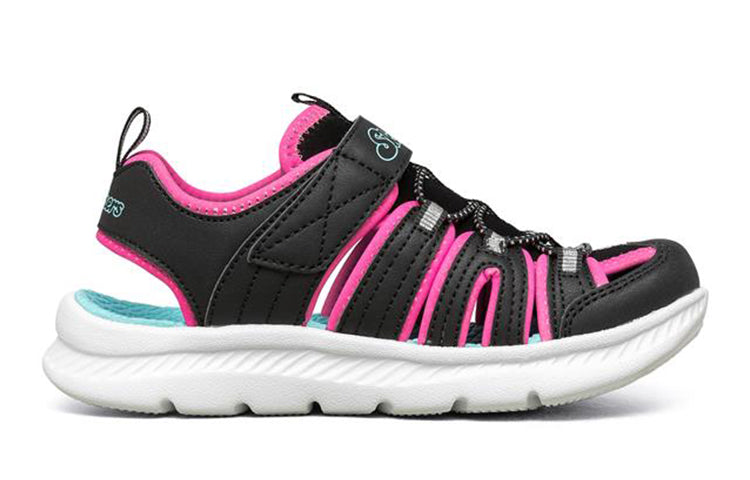 (GS) Skechers C- Flex Sandal 2.0 'Black Pink' 302100L-BKPK