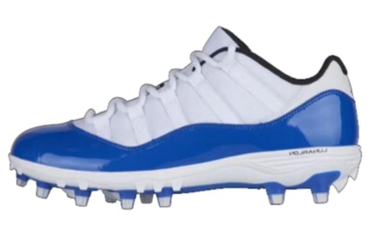 Air Jordan 11 Retro Low Cleat 'White Blue' AO1560-107