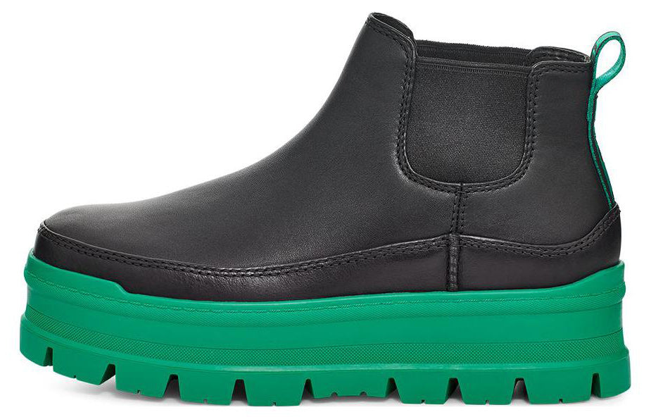 (WMNS) UGG Merina Platform 'Black Emerald Green' 1130490-EDGR