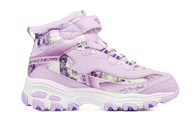 (GS) Skechers D'lites Boots 'Purple' 302532L-LAV
