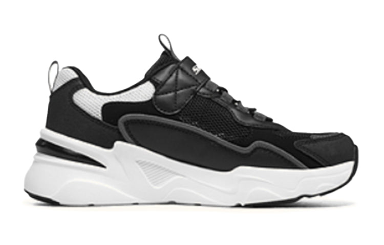 (GS) Skechers Bob's Bamina 'Black White' 406117L-BKW