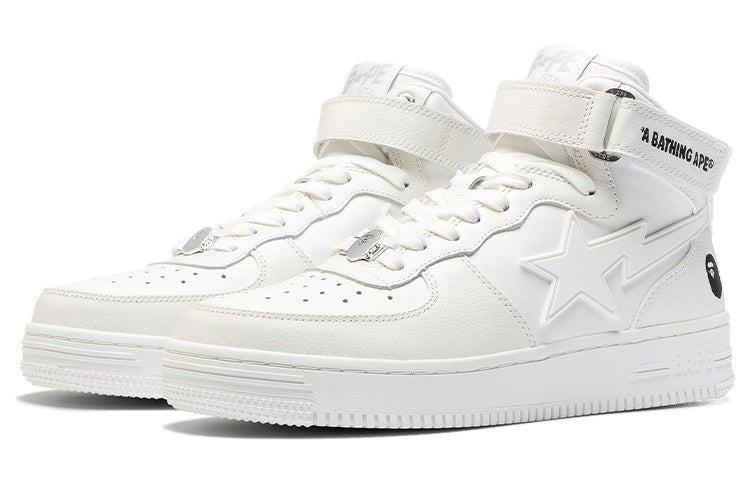 A BATHING APE Sta White 1H70-191-003